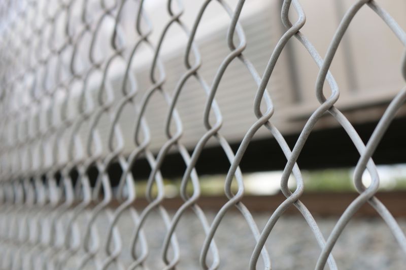 Commercial Metal Fence Service detail